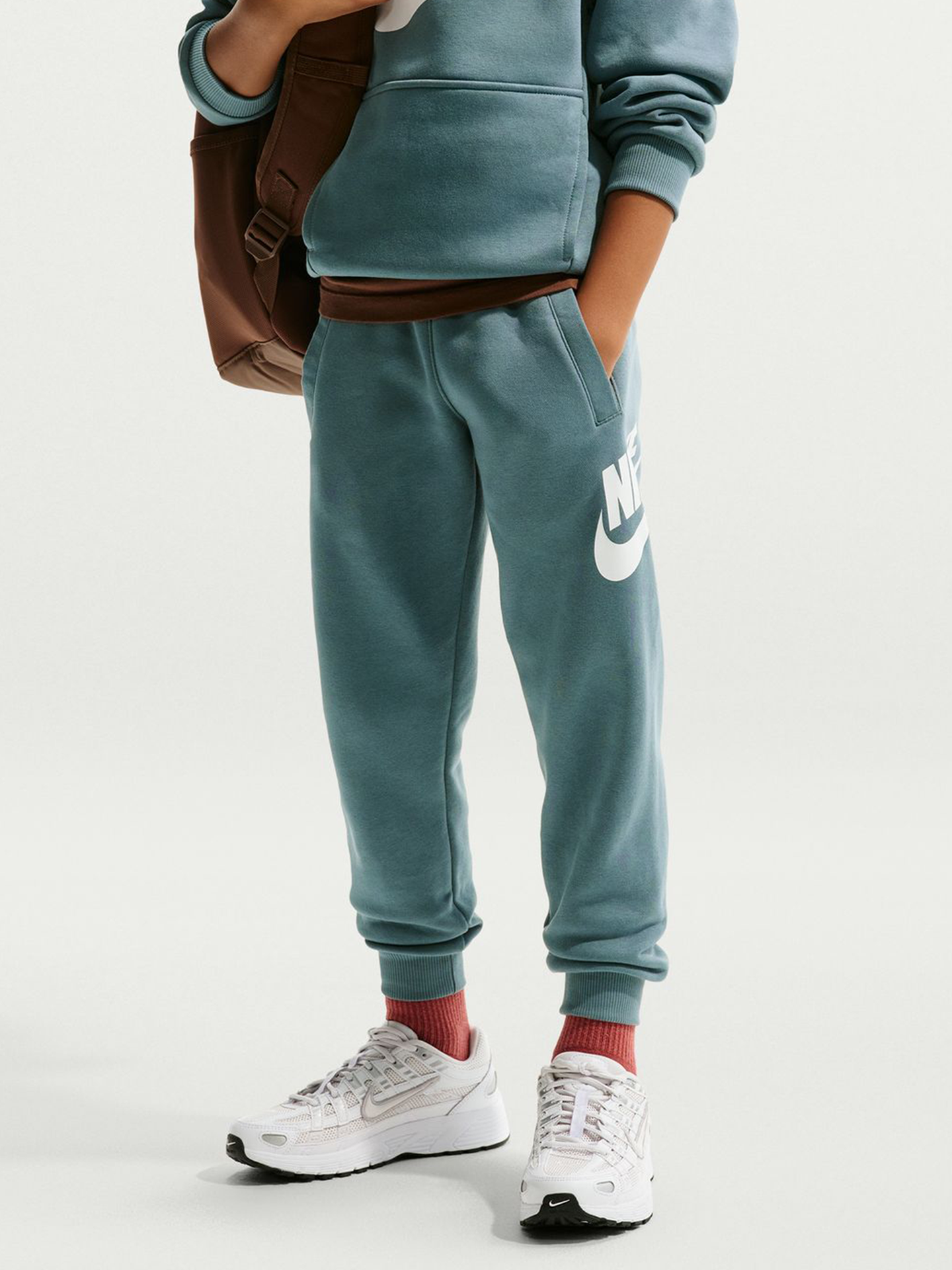 Nike Club Fleece Pant Mineral Slate / White