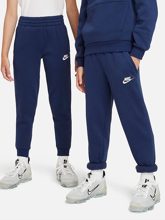 Nike Sportswear Club Fleece Pant Midnight Navy/Hvit