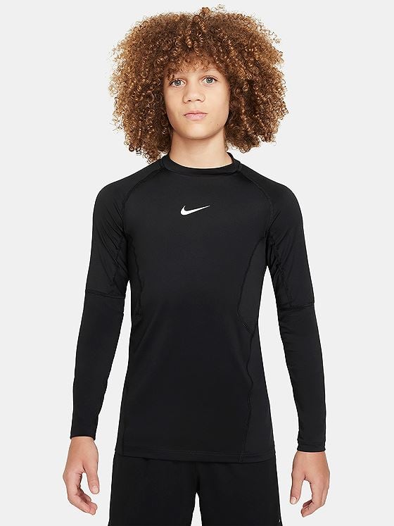 Nike Pro Long Sleeve Sort