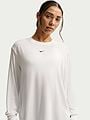 Nike One Relaxed Dri-Fit Long Sleeve White / Black