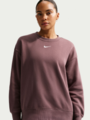 Nike Pheonix Fleece Oversized Crew-Neck Sweatshirt Tattoo / Sail