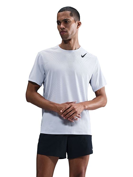 Nike Dri-Fit Aeroswift Short Sleeve Top Ghost / Black
