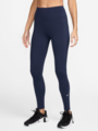 Nike One Dri-Fit High-Rise Tights Midnight Navy / White