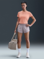 Nike One Classic Dri-Fit SS Top Apricot Agate/ White