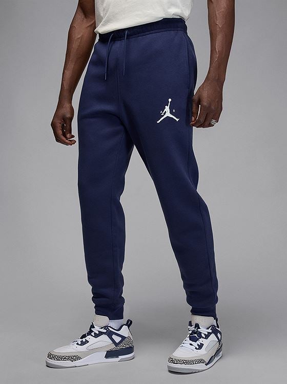 Nike Jordan Jumpmann Fleece Pants Midnight Navy / White
