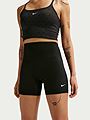 Nike One High-Waisted 5" Biker Shorts Useam Black