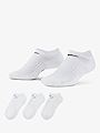 Nike Everyday Cushioned Training No-Show Socks 3pk White / Black