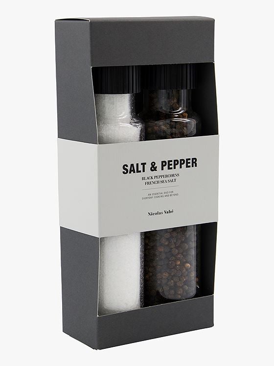 Nicolas Vahé Gift box, Salt & pepper, 140 g og 335 g Flerfarget