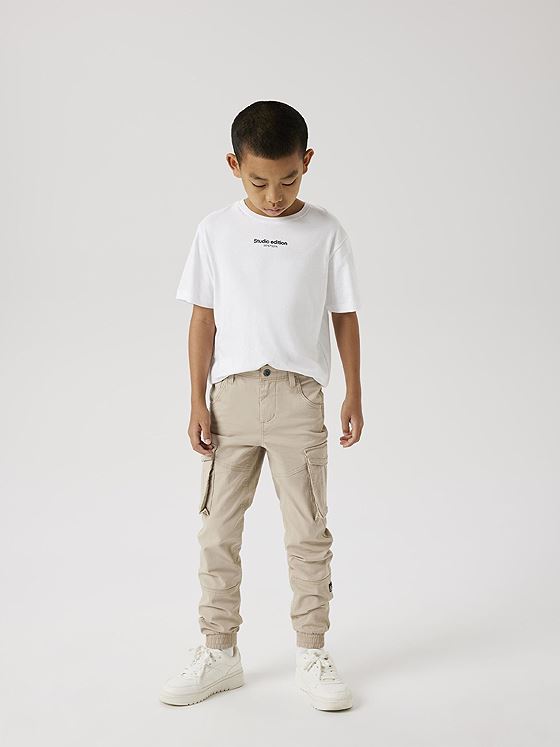 Name It Ryan Cargo Pant Oxford Tan