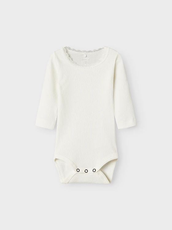 Name It Kab Long Sleeve Body Cloud Dancer