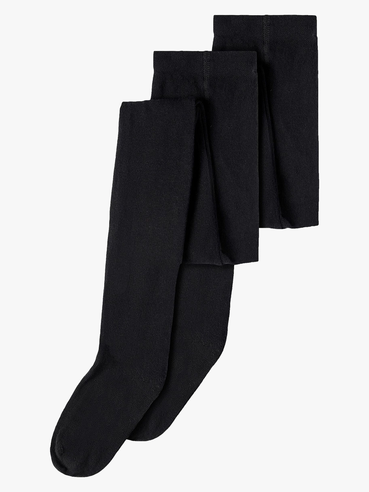 Black Solid Strømpebukse 2-pakning Noos str. 74/80