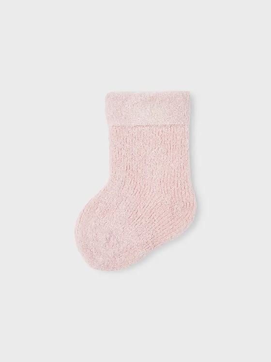 Name It Olli Terry Fluffy Sock Burnished Lilac
