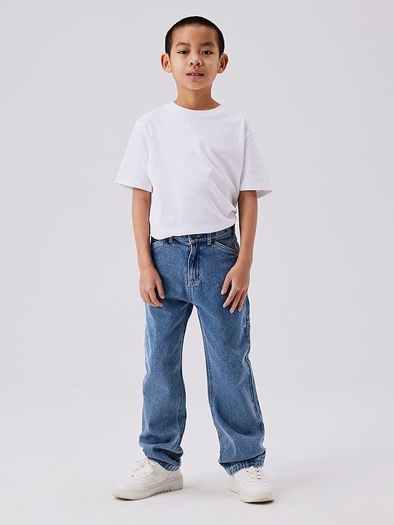 Name It Ryan Straight Jeans 4525-Im L Medium blue denim