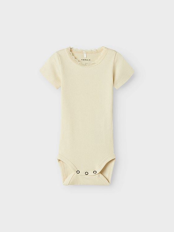 Name It Kab Short Sleeve Body Summer Sand