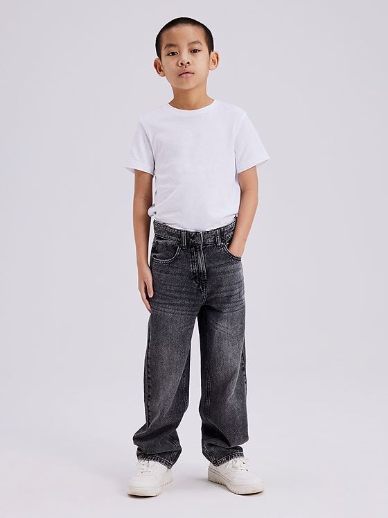 Name It Ryan Straight Jeans 3418-Be Grå