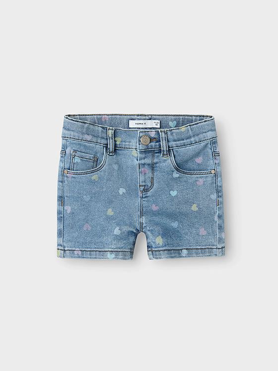 Name It Salli Slim Denim Shorts Medium Blue Denim