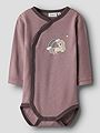 Name It Willit Wool Long Sleeve Wrap Body Antler