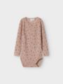 Name It Wang Wool Needle Long Sleeve Body Shadow Gray
