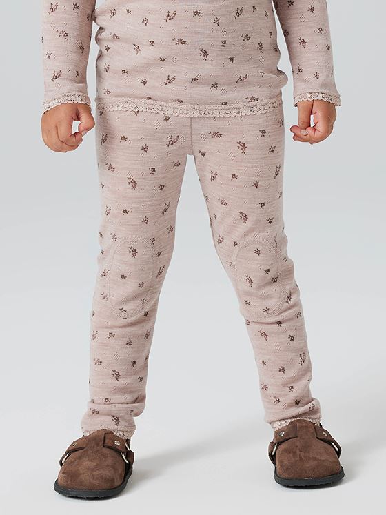 Name It Wang Wool Needle Legging Shadow Gray