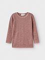 Name It Wang Wool Needle Long Sleeve Top Solid Antler