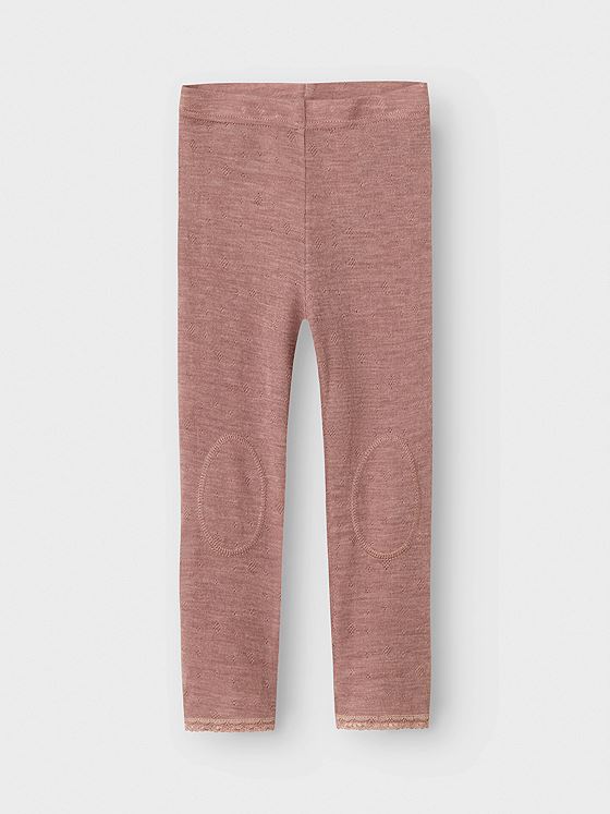 Name It Wang Wool Neddle Legging Solid Antler