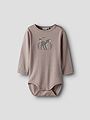 Name It Willitus Wool Long Sleeve Body Shadow Gray