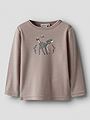 Name It Willitus Wool Long Sleeve Top Shadow Grey