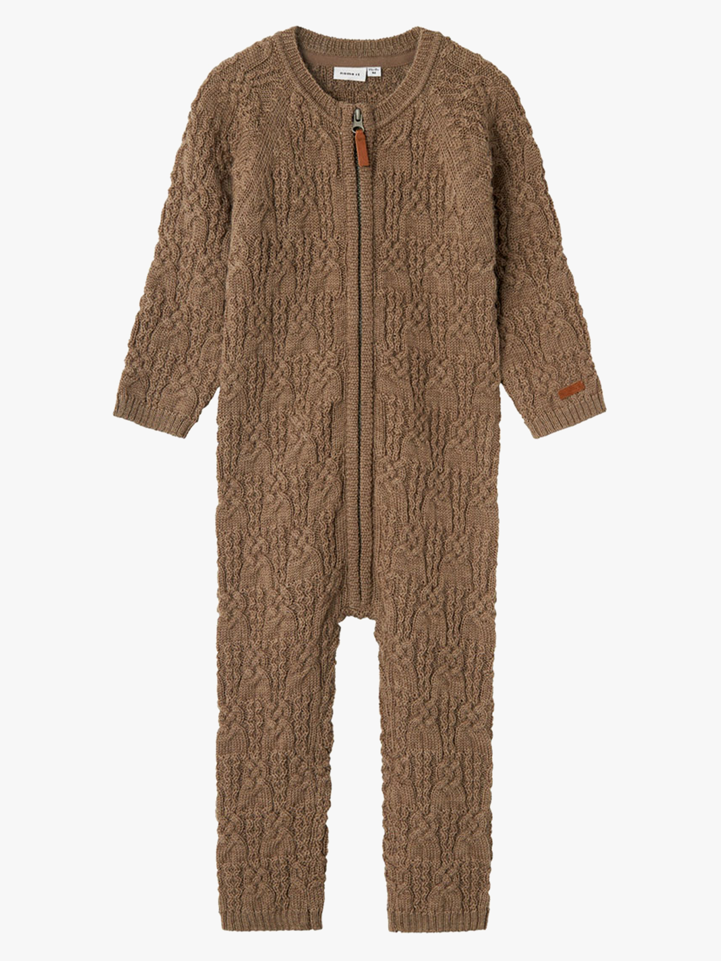 NAME IT Jungen Strampler - Wool Ls Suit Baby Overall