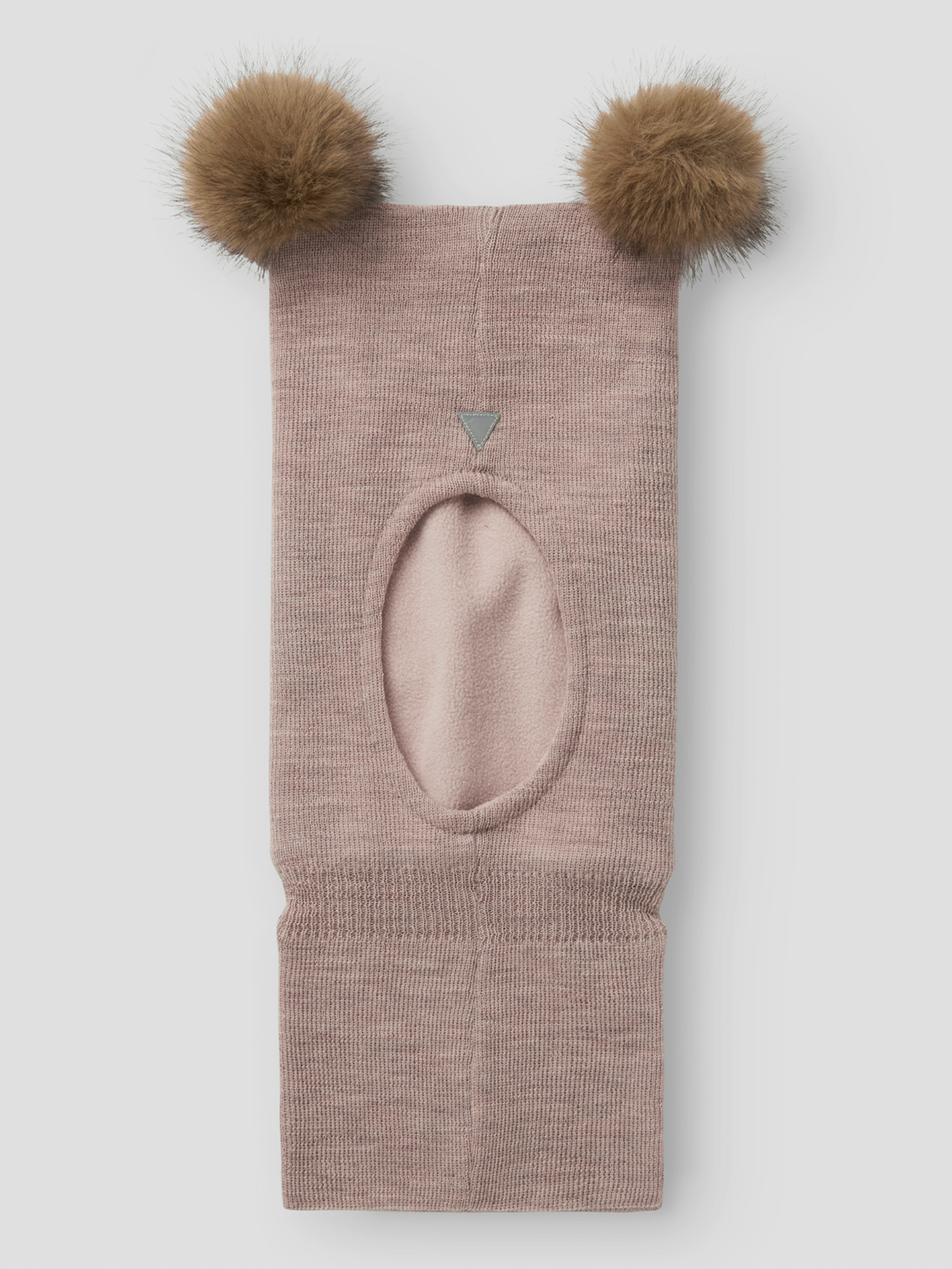 Name It Wlash Wool Balaclava Shadow Gray