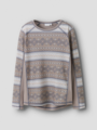 Name It Willto Wool Long Sleeve Top Satellite
