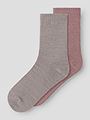 Name It Wak Wo/Bl 2P Sock Shadow Gray