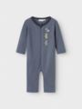 Name It Willit Wool Long Sleeve Suit Folkstone Gray