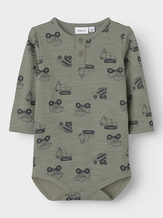 Name It Wuppo Wo/Co Long Sleeve Body Dried Sage