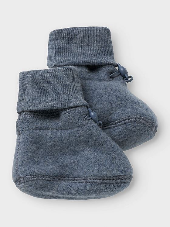 Name It Wmino Wool Bru Slippers Folkstone Gray