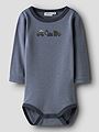 Name It Willow Wool Long Sleeve Body Folkstone Gray