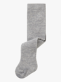 Name It Wak Wool Bland Pantyhose Solid GreyMelange
