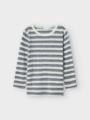 Name It Wang Wool Needle Long Sleeve Top Folkstone Gray