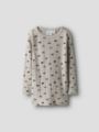 Name It Wang Wool Needle Long Sleeve Top Nacreous Cloud