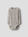 Name It Wang Wool Needle Long Sleeve Body Nacreous Cloud