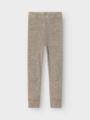 Name It Wang Wool Needle Longjohn Solid Satellite