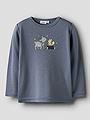 Name It Willitus Wool Long Sleeve Top Folkstone Gray