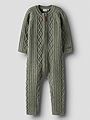 Name It Wrilla Wool Long Sleeve Knit Suit Dried Sage
