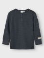 Name It Wyla Wo/Vi Long Sleeve Top Ombre Blue