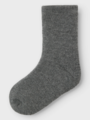 Name It Waksi Wo/Bl Terry Sock Dark Grey Melange