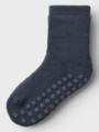 Name It Waksi Wo/Bl Terry Sock W/Non Skid Ombre Blue