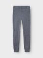 Name It Wang Wool Needle Longjohn Solid Folkstone Gray