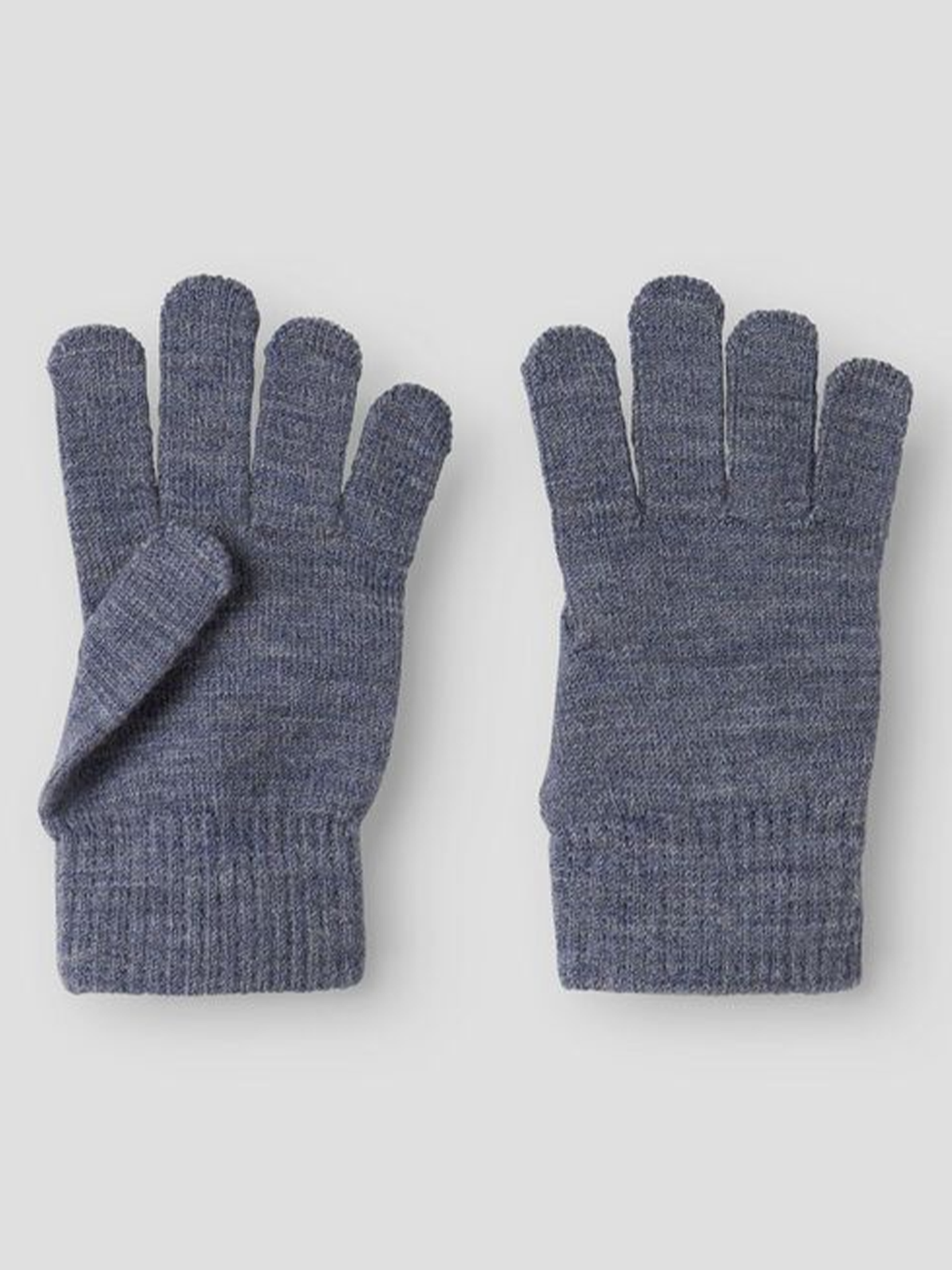 Name It Wholla Wool Blend Gloves Folkstone Gray