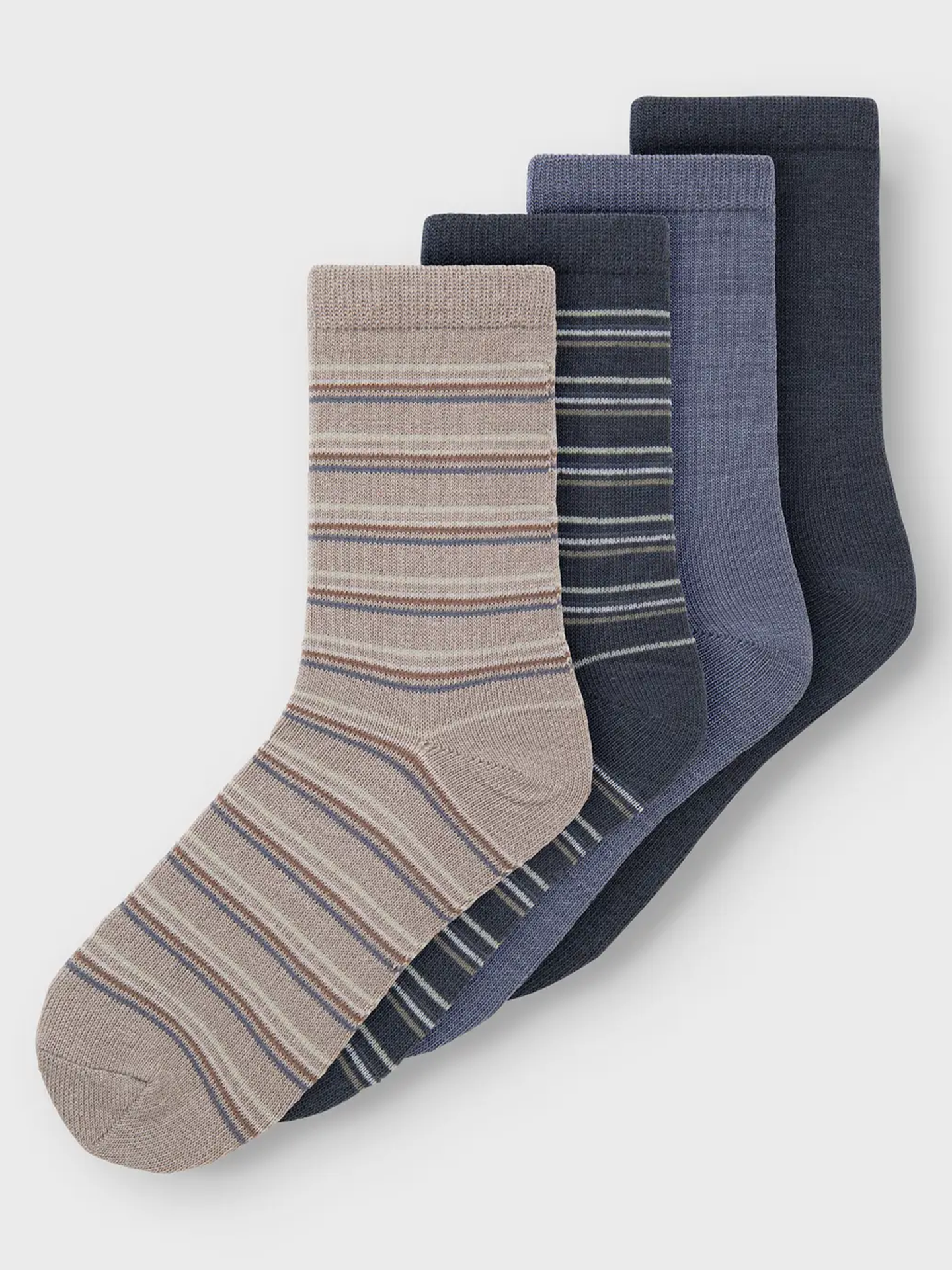 Name It Wak Wool Blend 4-Pack Sock Satellite