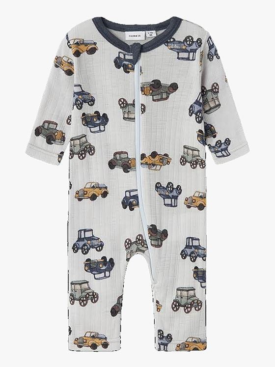 Name It Wang Wool Needle Nightsuit Gray Dawn