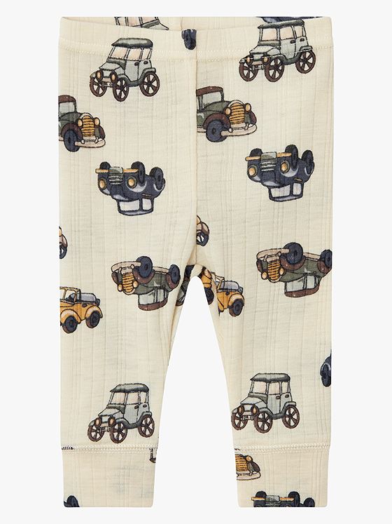 Name It Wang Wool Needle Longjohn Snow White